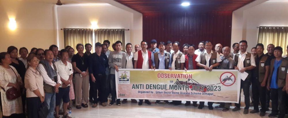 The Urban Vector Borne Disease Scheme (UVBDS), Dimapur Urban Council Chairmen Federation (DUCCF) and GB Union Sadar Dimapur held a joint meeting on July 14 in Dimapur.